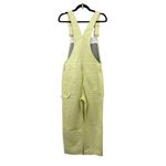 Good American NWT Better Than Leather Straight Leg Overalls in Key Lime Sz 10/30 Photo 4