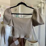 H&M ୨୧ ・゚✧ Square Neckline Crop Top Photo 0