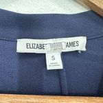 Elizabeth and James  Size Small Navy Blue V Neck Popover‎ Relaxed Fit Blouse Photo 1