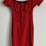 Princess Polly  Red Floral Mini Dress Photo 4