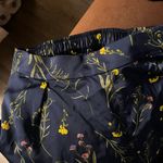 Blue floral women’s satin pajamas Size M Photo 7