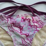 Betsey Johnson - Swimsuit Bottoms 100779MDG Reptile Print Size Small Photo 3