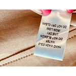 FAVLUX Fawn Tan Faux Suede Seamed Trumpet Skirt MEDIUM Neutral Earth Tones NWT Photo 5