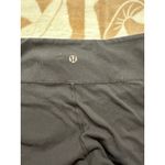 Lululemon ‎ Black Crop Leggings Athletic Wear Size 4 Photo 9