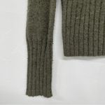 Madewell  Olive Green Wool Rolled Mock Neck Pullover Sweater Womens XXS Winter Photo 1