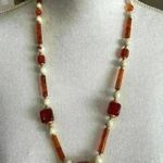None Vintage necklace different shaped beads Excellent condition Photo 0