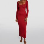 SKIMS  NWOT Soft Lounge Long Sleeve Dress In Cypress Photo 1