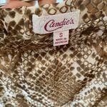Candie's Boho Snake Print Tiered Maxi Skirt Photo 3