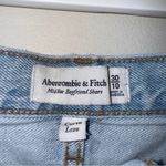 Abercrombie & Fitch mid rise boyfriend distressed shorts light wash 30/ 10 Photo 1