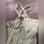 Topshop Light Green Halter Maxi Dress Photo 9