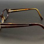 Prada VPR 02M ZXH-101 54-16-140 Brown Tortoise Havana Gold Trim Women’s Frame Photo 4
