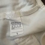 Amazon NWOT boho style open front white vest size large women’s Photo 4