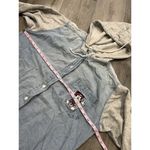 Jerry Leigh Vintage Mickey  Disney Denim Button Sweatshirt Hoodie Y2K Sz M Photo 4