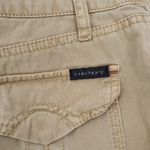Sanctuary Classic Globe Trotter Shorts Womens 27 Khaki Denim 100% Cotton Cuffed Photo 3