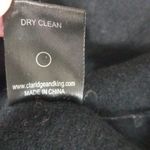 Claridge + King M 10/12 Cashmere Silk Long Sleeved Sweater Zip Sleeves Top Silver Size M Photo 4