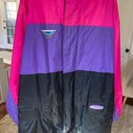 Vintage Fieldsheer Reflex Rainguard Motorcycle Jacket Pink Purple Black XL Moto Photo 0