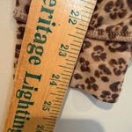Caslon  Animal Print Leopard Sweater Women's XS Tan Boho Hippie Preppy Classic Photo 11