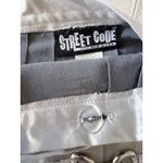 Street Code Y2K Silver Metallic Mini Kilt Skirt size Small Photo 4
