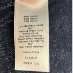 Talbots  Women Navy Blue Fruit Embroidered Crew Neck 3/4 Sleeve Sweater Sz Large Photo 5