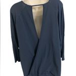 Champion Cross Back Top Sz L Blue Athletic Photo 2