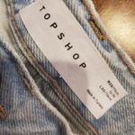 Topshop  Denim Jeans in Light Blue Size 28 By 30 Length  Wide Leg Photo 1