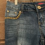 Bongo  Skinny  Leg Jeans Size 3Chain‎ Embellishments Distressed Photo 2