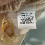 FAVLUX  Top Bohemian Large Off Shoulder Fringe Hem Cottagecore Size Small… Photo 9