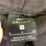  Dri-Fit Black Joggers Nike Down the Leg with Swoosh Size Small EUC #2891 Photo 5