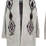 Debut  | Tribal‎ Aztec Open Cardigan Sweater Small Photo 0