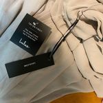 Lulus grey maxi wrap dress Gray Size XS Photo 5