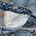 American Eagle mom jean raw hem light wash 4 Photo 6