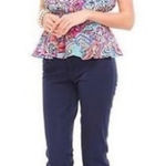 Lilly Pulitzer Bait & Switch Silk Dune Tank Size S Luxury Old Money Resort Wear Photo 0