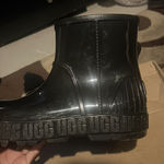 UGG Black  Rain Boots Rubber Photo 1