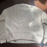 Miss Selfridge Women's White Sweater with Black Accents Photo 3