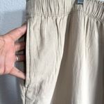 Old Navy NWT Womens Pants Tan Pull On Wide Leg Pockets 100% Cotton Plus Size 4X Photo 5