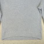 Pistola Womens XS Light Blue Pullover Crew Neck Ribbed Knit Sweater Cozy Photo 3