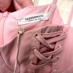 Peppermayo  Lace Up Mini Dress!  NWT! Photo 5