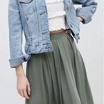 ASOS Olive Green Midi Skirt  Photo 0