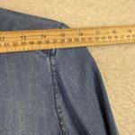 Westbound Shirt Dress Womens Petite Small Chambray Denim Western Cottagecore Photo 3