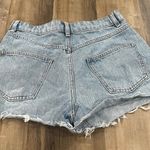 Top Shop Size 8 Petite Mom Shorts Denim Cut Offs  Photo 3