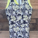 Lululemon Inspiration Tank II Crosscourt Petal Black Clarity Yellow Photo 0