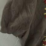 International concepts I.N.C. : Gray Cropped Cardigan- embroidered- size MP Photo 3