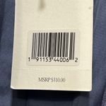 Jason Wu  Womens Blazer Jacket Medium NWT $310 Linen Cropped Blue Career Photo 7