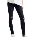 Madewell Women's Belly p Maternity Over-the-Belly Skinny Jeans Size 27 Black Sea Photo 1