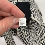 Who What Wear  Plus Size 2X Dress Brushed Dot Cream Black High Neck Sleeveless Photo 6