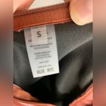 Carlisle NWT ALIX NYC Faux Leather Split Hem Pants Paprika Size S Photo 9