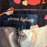 Princess Highway Jamie Corduroy Pants Floral Print Size 8 Pink Photo 5