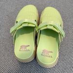 Sorel  Women's Viibe Clog Slip-Ons - Luminous Lime, Honey White size 9/5 Photo 4