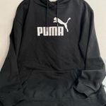 Puma  Logo Men's Black Hoodie Sweatshirt  Photo 0