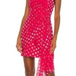Significant Other Revolve Grande Pink Polka Dot Cocktail Dress Sz 10 Photo 0